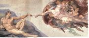 Michelangelo Buonarroti The Creation of Adam France oil painting artist